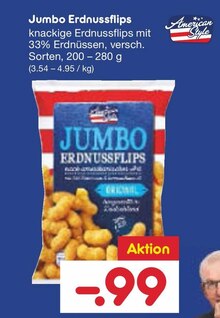 Netto Marken-Discount Drüsen - Erdnussflips Erdnussflips Angebot bei Netto Marken-Discount Drüsen im Prospekt "DU WILLST SUPERBOWL ANGEBOTE FÜR KLEINES GELD? DANN GEH DOCH ZU NETTO!"