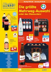 Netto Marken-Discount Cottbus Prospekt der aktuellen Woche, gültig von 19.10.2026 bis 24.10.2026 Aktueller Netto Marken-Discount Cottbus Prospekt "DER ORT, AN DEM DU IMMER AUSGEZEICHNETE PREISE FINDEST." mit 2 Seiten