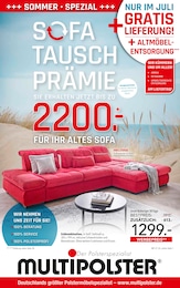 Sofa Angebot im aktuellen Multipolster Prospekt auf Seite 1