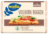 Vollkorn Roggen oder Rustikal Knäckebrot Angebote von Wasa bei REWE Kerpen für 1,79 €