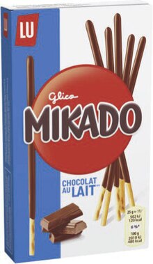 Casino Shop Lyon - Mikado chocolat au lait Promo Mikado chocolat au lait dans le catalogue Casino Shop "# prêts à déjeuner au soleil ?" à Lyon