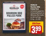 Bourbon BBQ Pulled Pork Angebote von RibWorld bei REWE Neuwied für 3,99 €