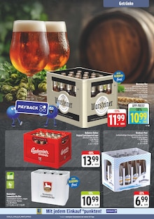 Bier im EDEKA Prospekt "Wir lieben Lebensmittel!" mit 30 Seiten (Amberg)