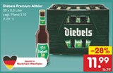 Aktuelle Diebels Angebote bei Netto Marken-Discount in Hamm Aktuelles Premium Altbier Angebot bei Netto Marken-Discount in Hamm ab 11,99 €