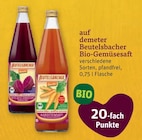Bio-Gemüsesaft von Beutelsbacher im aktuellen tegut Prospekt für 