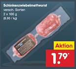 Aktuelles Schinkenzwiebelmettwurst Angebot bei Netto Marken-Discount in Frankfurt (Main) ab 1,79 €