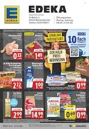Süßigkeiten im EDEKA Prospekt in Wermelskirchen Aktueller EDEKA Prospekt mit Süßigkeiten, "Aktuelle Angebote", Seite 1
