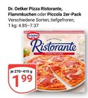 Pizza Ristorante, Flammkuchen oder Piccola 2er-Pack Angebote von Dr. Oetker bei GLOBUS Hanau für 1,99 €