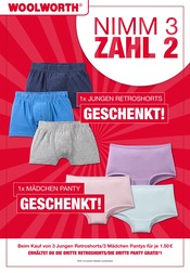 Unterhose Angebote im Prospekt "Aktuelle Angebote" von Woolworth Unterhose Angebote im Prospekt "Aktuelle Angebote" von Woolworth auf Seite 28