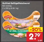 Geflügelfleischwurst von Gutfried im aktuellen Netto Marken-Discount Prospekt für 2,79 €