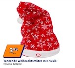 Tanzende Weihnachtsmütze mit Musik im aktuellen Action Prospekt für 3,99 €