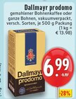 prodomo gemahlener Bohnenkaffee Angebote von Dallmayr bei E center Borken für 6,99 €