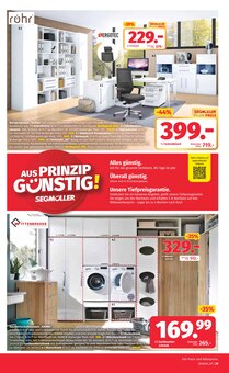 Waschmaschine im Segmüller Prospekt "Zum Glück gibt´s Segmüller" mit 40 Seiten (Freising)