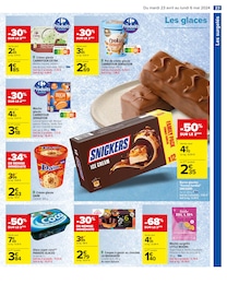 Offre Snickers dans le catalogue Carrefour du moment à la page 25