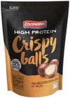 High Protein Crispy Balls oder Crispy Cookies im Angebot bei REWE in Augsburg High Protein Crispy Balls oder Crispy Cookies Angebote von Ehrmann bei REWE Augsburg für 2,29 €