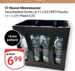 Aktuelles 57 Wasser Mineralwasser Angebot bei GLOBUS in Siegen (Universitätsstadt) ab 6,99 €