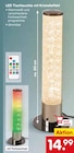 LED Tischleuchte mit Kristalleffekt bei Netto Marken-Discount im Scheinfeld Prospekt für 14,99 €