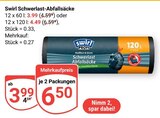 Aktuelle Mülleimer Angebote bei GLOBUS in Koblenz Aktuelles Schwerlast-Abfallsäcke Angebot bei GLOBUS in Koblenz ab 3,99 €