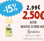 Kéfir Menthe Citron Vert - Symbiose dans le catalogue Naturalia