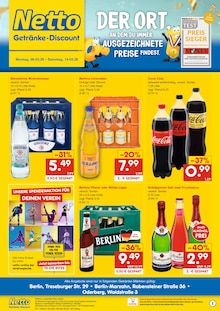 Aktueller Netto Marken-Discount Bernau (Berlin) Prospekt Netto Marken-Discount Bernau (Berlin) Prospekt "DER ORT, AN DEM DU IMMER AUSGEZEICHNETE PREISE FINDEST." mit 2 Seiten