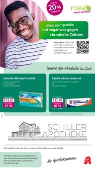 mea - meine apotheke Prospekt Unsere Juni-Angebote mit 4 Seiten