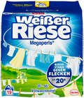 Aktuelles Weißer Riese Megaperls Vollwaschmittel Angebot bei REWE in Mönchengladbach ab 3,59 €