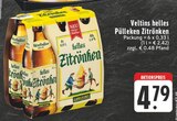 helles Pülleken Zitrönken im Angebot bei EDEKA in Paderborn helles Pülleken Zitrönken Angebote von Veltins bei EDEKA Paderborn für 4,79 €