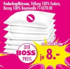 Federkopfkissen im aktuellen SB Möbel Boss Prospekt