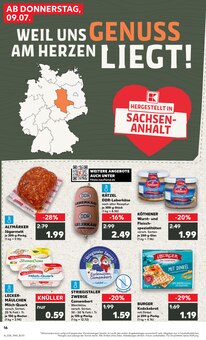 Fleisch im aktuellen Kaufland Prospekt (Magdeburg) Fleisch im Kaufland Prospekt "Hier bin ich richtig" mit 63 Seiten (Magdeburg)