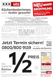 XXXLutz Möbelhäuser Prospekt: "Küchentesterinnen und -tester gesucht!", 27 Seiten, 04.05.2026 - 10.05.2026