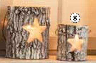 BAUHAUS Mainz - Holzwindlicht mit Kerze Holzwindlicht mit Kerze Angebot bei BAUHAUS Mainz im Prospekt Handzettel KW 48