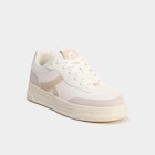 Tennis basses à lacets sable femme dans le catalogue La Halle