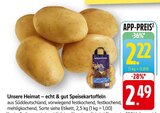 Speisekartoffeln Angebote von Unsere Heimat – echt & gut bei E center Leonberg für 2,22 €