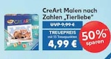 Malen nach Zahlen 'Tierliebe' von CreArt im aktuellen EDEKA Prospekt für 4,99 €