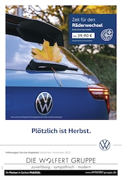 Volkswagen Prospekt für Großwallstadt mit 1 Seite Volkswagen Prospekt für Großwallstadt: "Herbstliche Angebote.", 1 Seite, 01.09.2025 - 30.11.2025