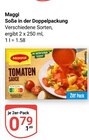 Soße in der Doppelpackung im Angebot bei GLOBUS in Bruchsal Soße in der Doppelpackung Angebote von Maggi bei GLOBUS Bruchsal für 0,79 €