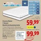 7-Zonen-Komfortschaummatratze im Angebot bei Lidl in Braunschweig 7-Zonen-Komfortschaummatratze Angebote von Livarno Home bei Lidl Braunschweig für 59,99 €