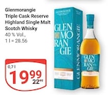 Triple Cask Reserve Highland Single Malt Scotch Whisky Angebote von Glenmorangie bei GLOBUS Hoyerswerda für 19,99 €