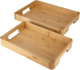 Plateaux en bambou - Silvercrest - Lidl à Albi Plateaux en bambou - Silvercrest en promo chez Lidl Albi à 9,99 €