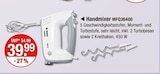 Handmixer MFQ36400 Angebote von Bosch bei V-Markt München für 39,99 €