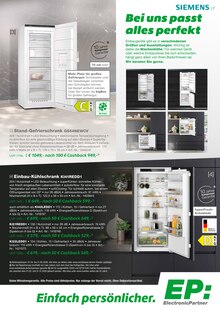 Waschmaschine im EP: Prospekt "Volltreffer! Profitiere von starken Aktions-Highlights!" mit 12 Seiten (Passau)