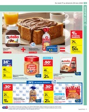Nutella Angebote im Prospekt "PETIT DÉJEUNER" von Carrefour Market auf Seite 15