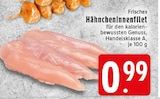 Aktuelle Hähnchen Angebote bei EDEKA in Krefeld Aktuelles Hähncheninnenfillet Angebot bei EDEKA in Krefeld ab 0,99 €