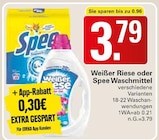 Waschmittel Angebote von Weißer Riese bei WEZ Minden für 3,49 €