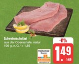 Aktuelles Schweineschnitzel Angebot bei E center in Würzburg ab 1,49 €