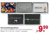 Aktuelles Schmutzfangmatte Blumen Angebot bei E center in Karlsruhe ab 9,99 €