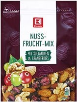 Kaufland Wiesbaden - Nuss-Frucht-Mix Nuss-Frucht-Mix Angebot bei Kaufland Wiesbaden im Prospekt "Essen ist Glück"