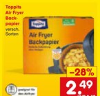 Air Fryer Backpapier im Angebot bei Netto Marken-Discount in Remscheid Air Fryer Backpapier Angebote von Toppits bei Netto Marken-Discount Remscheid für 2,49 €