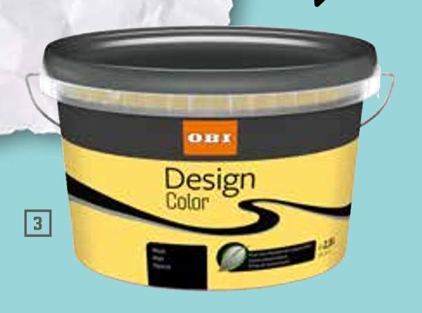 OBI Buchloe - Wand- und Deckenfarbe „Design Color“ Wand- und Deckenfarbe „Design Color“ Angebot bei OBI Buchloe im Prospekt ALLES MACHBAR