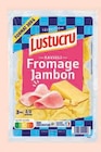 Pâtes fraîches Ravioli Jambon Fromage ou Extra Boeuf - LUSTUCRU dans le catalogue Super U